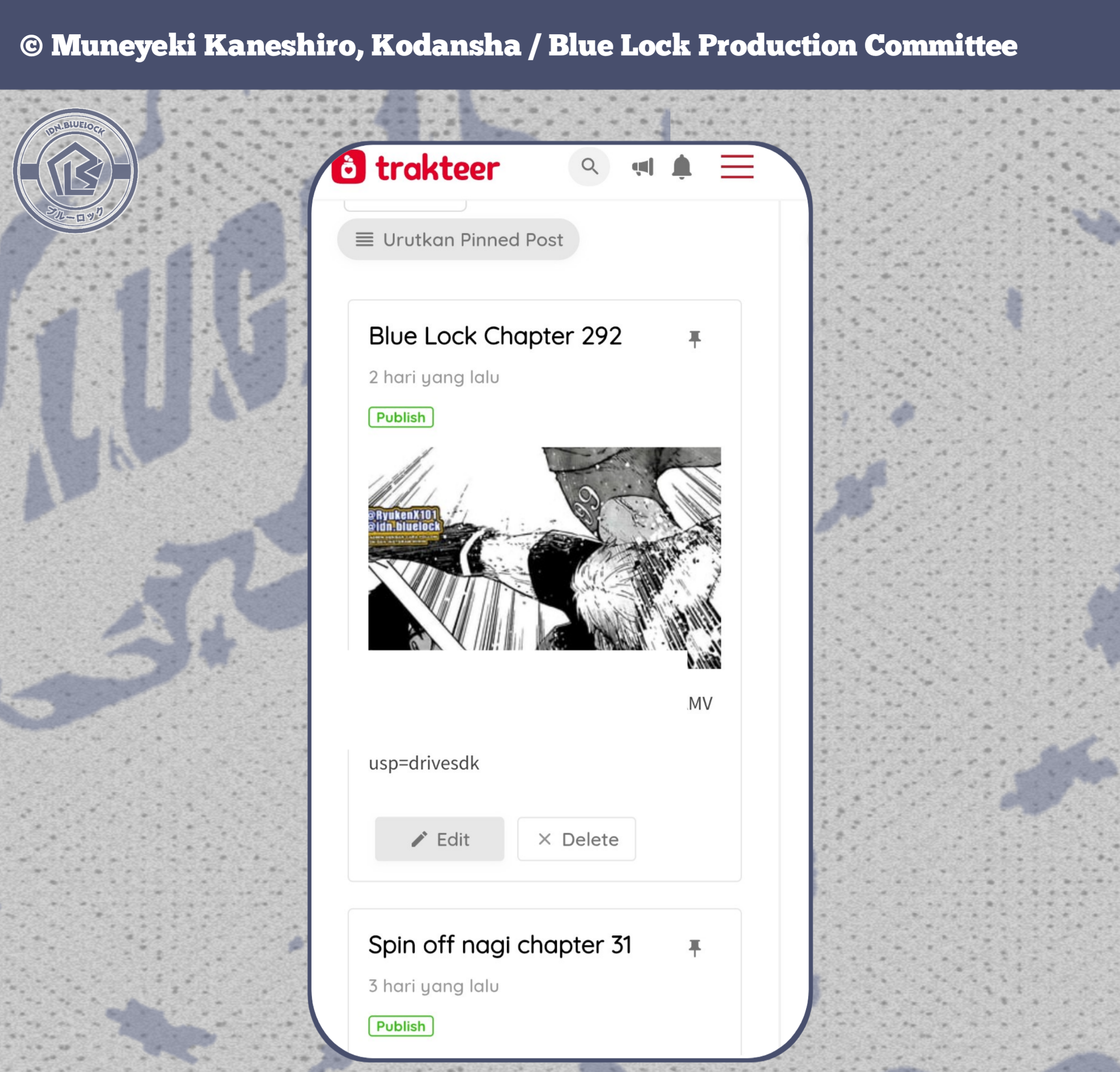 Read Blue Lock (ID) Manga Online