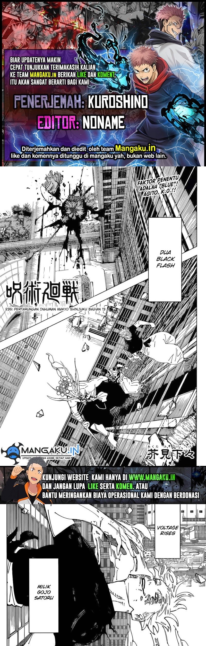 Read Jujutsu Kaisen (ID) Manga Online