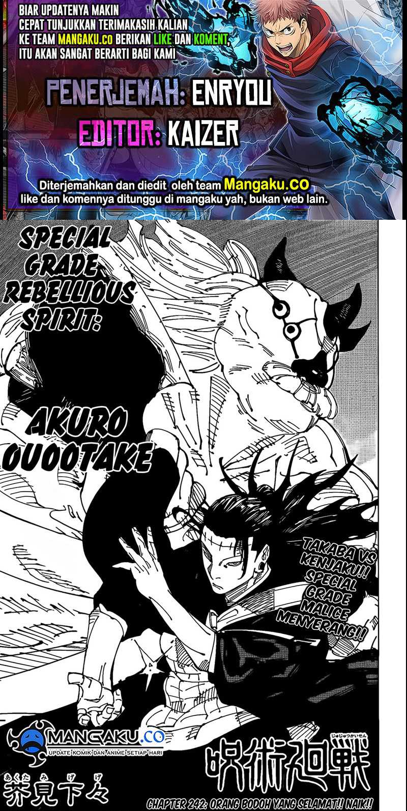 Read Jujutsu Kaisen (ID) Manga Online