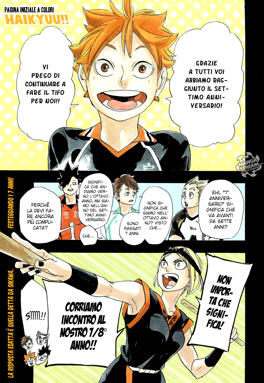 Read Haikyuu!! IT Manga Online