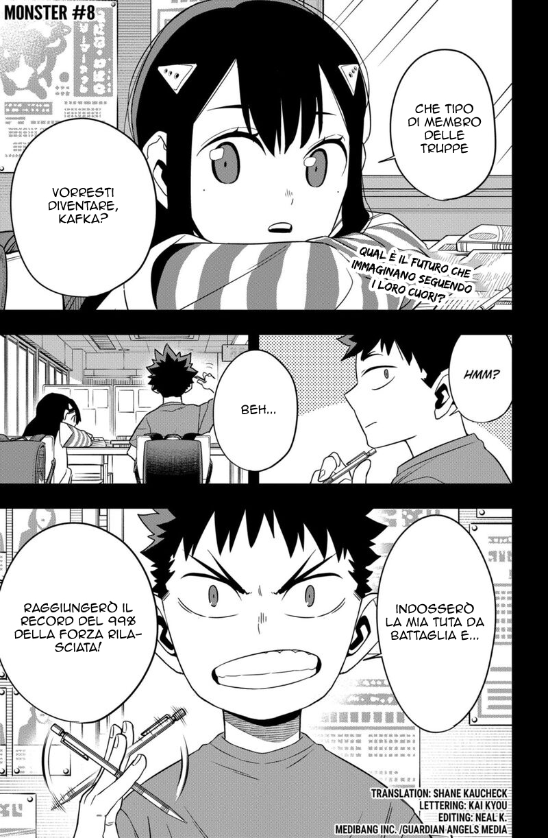 Read Kaiju No. 8 IT Manga Online