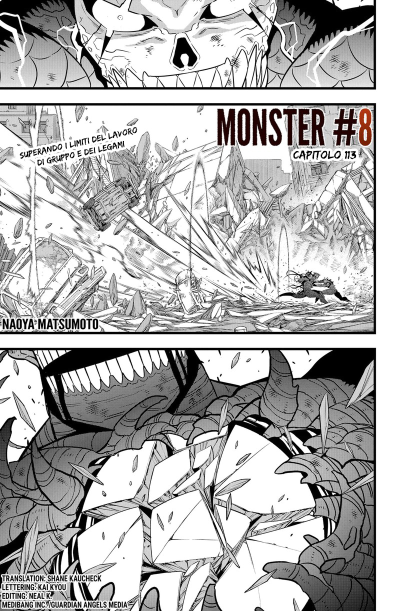 Read Kaiju No. 8 IT Manga Online