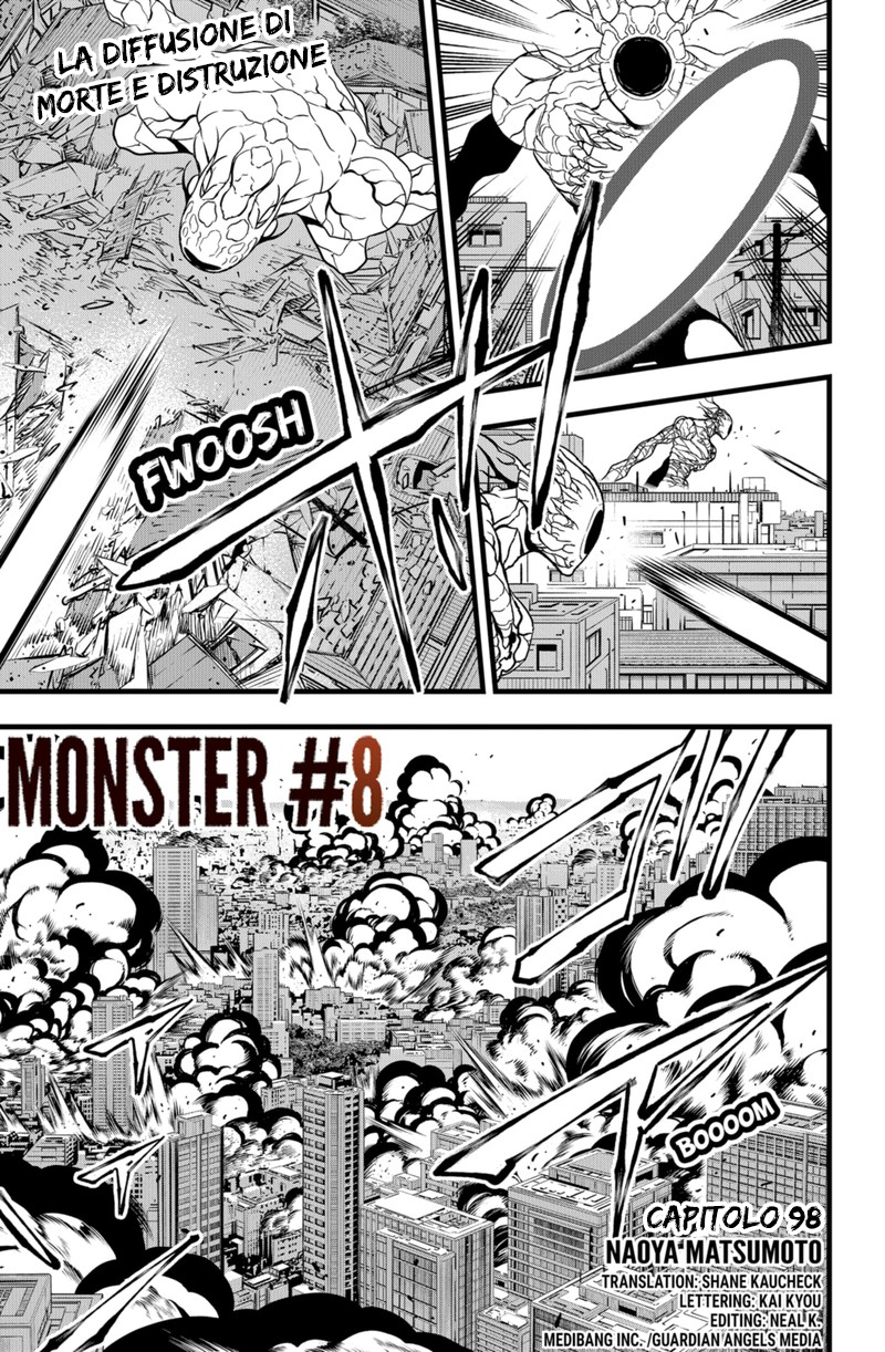 Read Kaiju No. 8 IT Manga Online