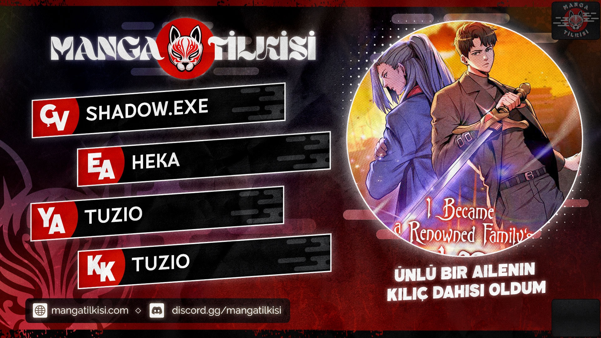 Read Ünlü Bir Ailenin Kılıç Dahisi Oldum TR Manga Online