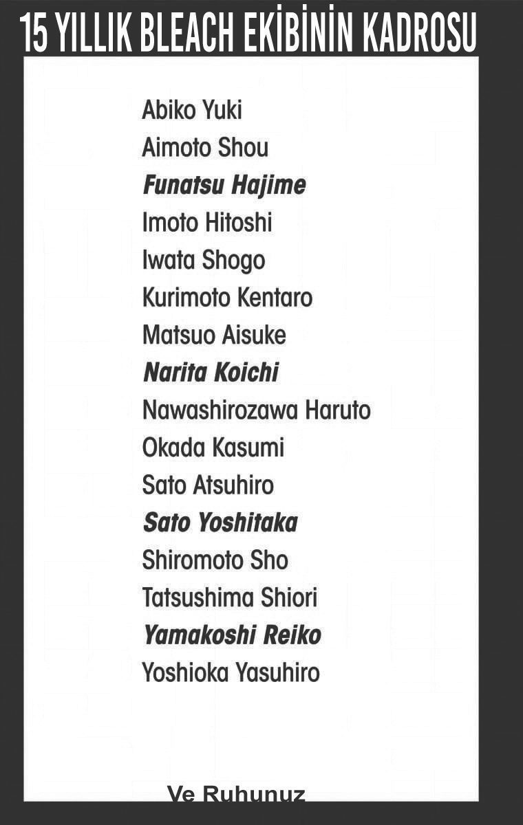 Read Bleach TR Manga Online