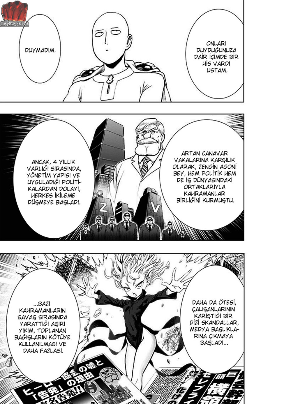 Read Tek Yumruk TR Manga Online