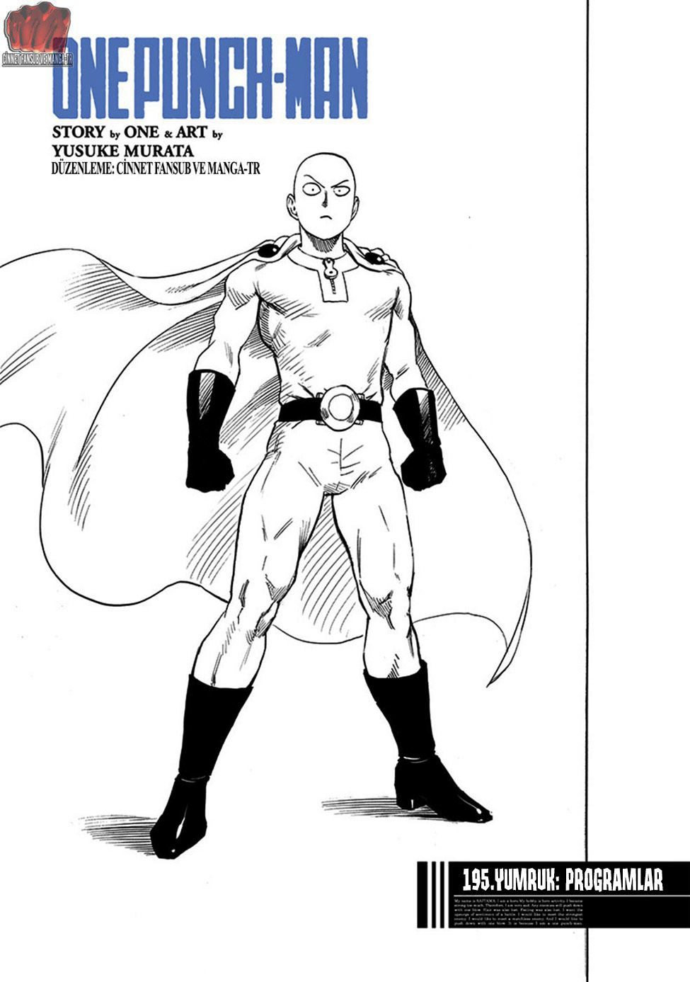 Read Tek Yumruk TR Manga Online