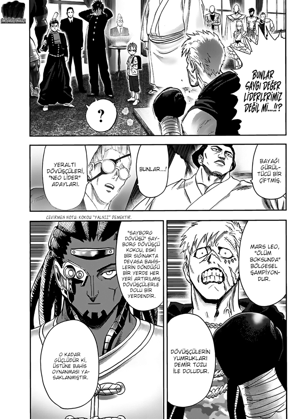 Read Tek Yumruk TR Manga Online